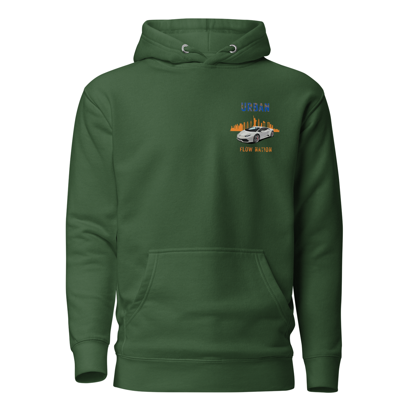 URBAN FLOW NATION, Racing Street Hoodie