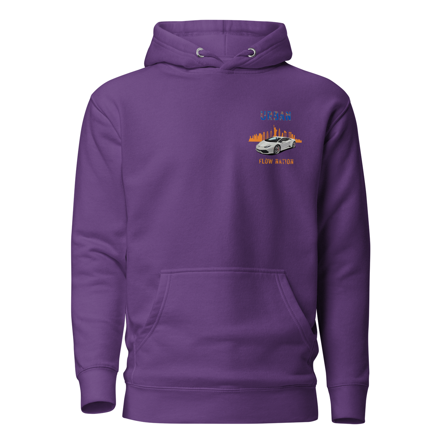 URBAN FLOW NATION, Racing Street Hoodie