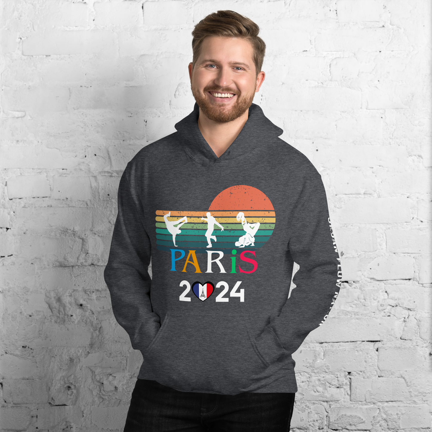 Paris Games 2024 Brake Dancing Urban Games Hoodie