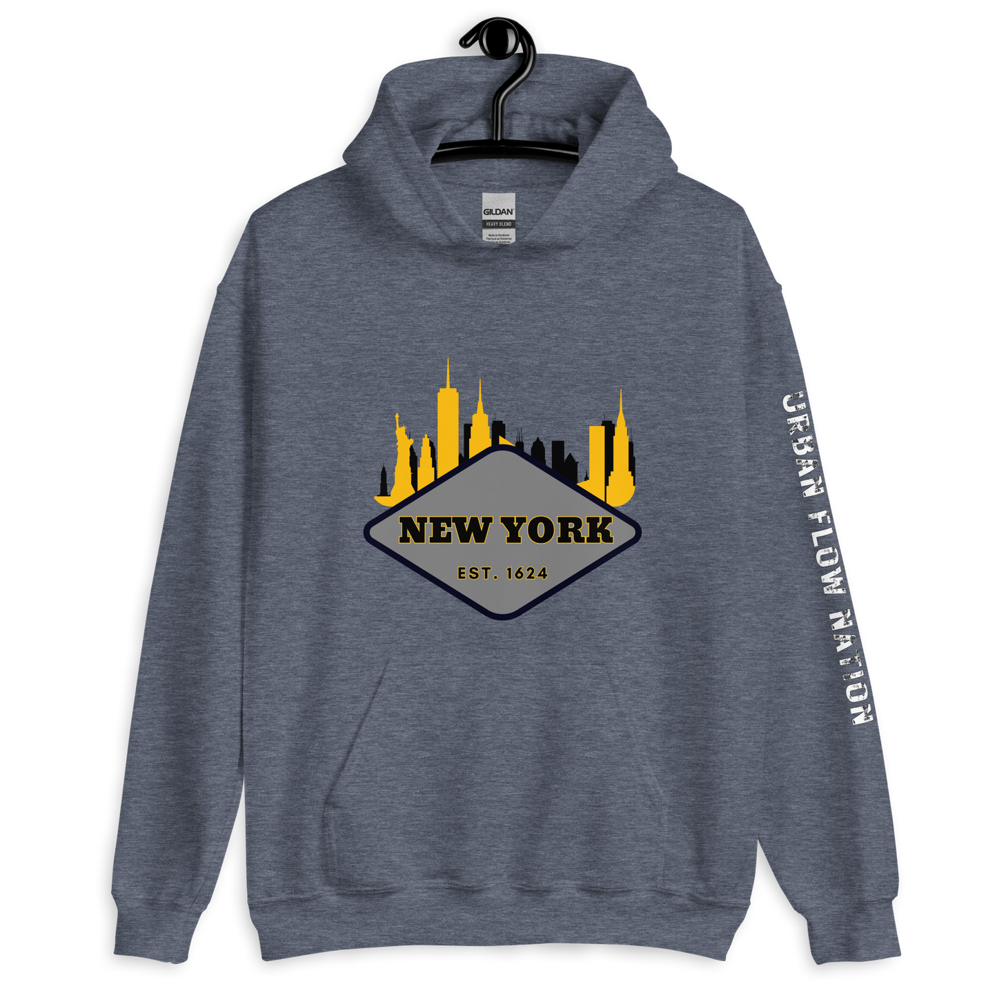 URBAN FLOW NATION, New York Collection Streetwear Hoodie