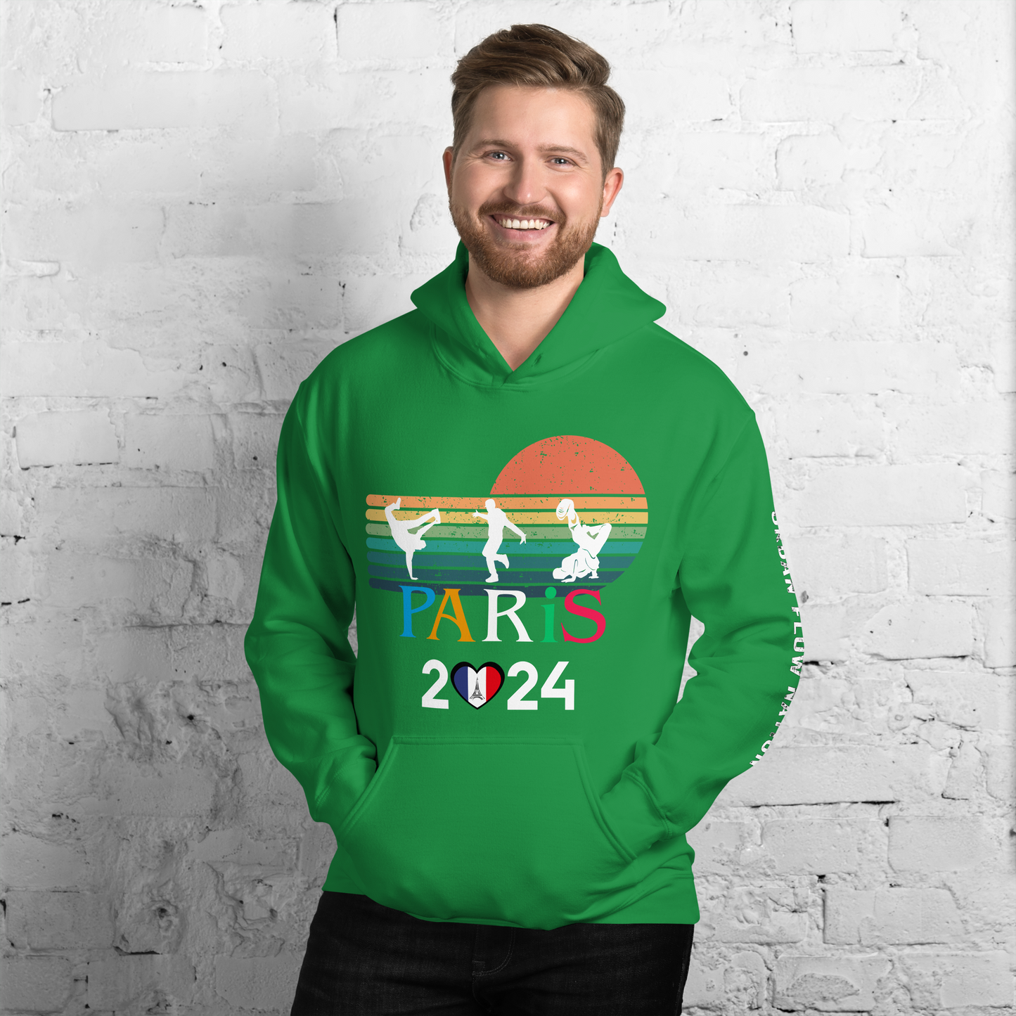 Paris Games 2024 Brake Dancing Urban Games Hoodie