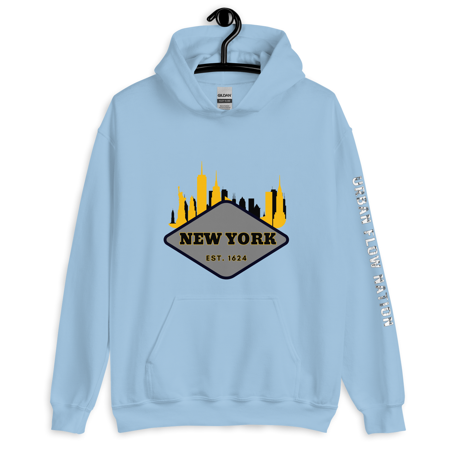 URBAN FLOW NATION, New York Collection Streetwear Hoodie