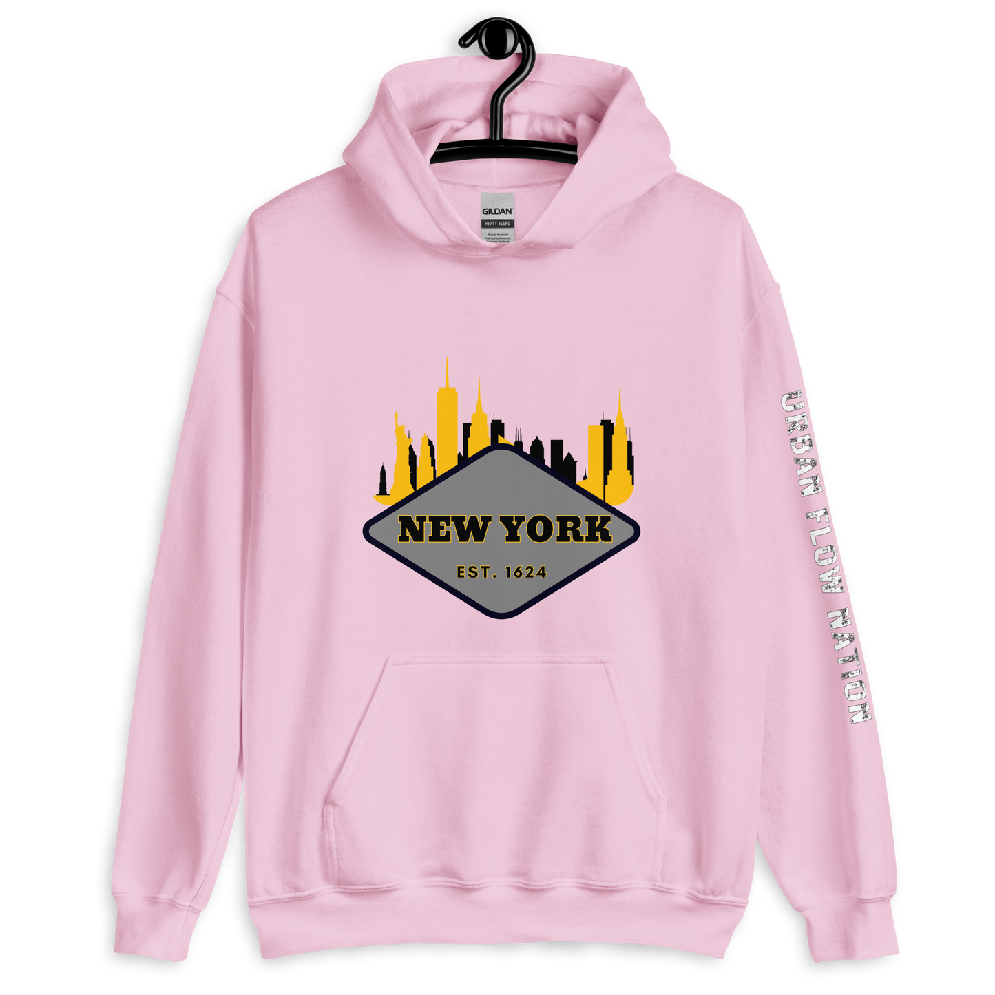 URBAN FLOW NATION, New York Collection Streetwear Hoodie