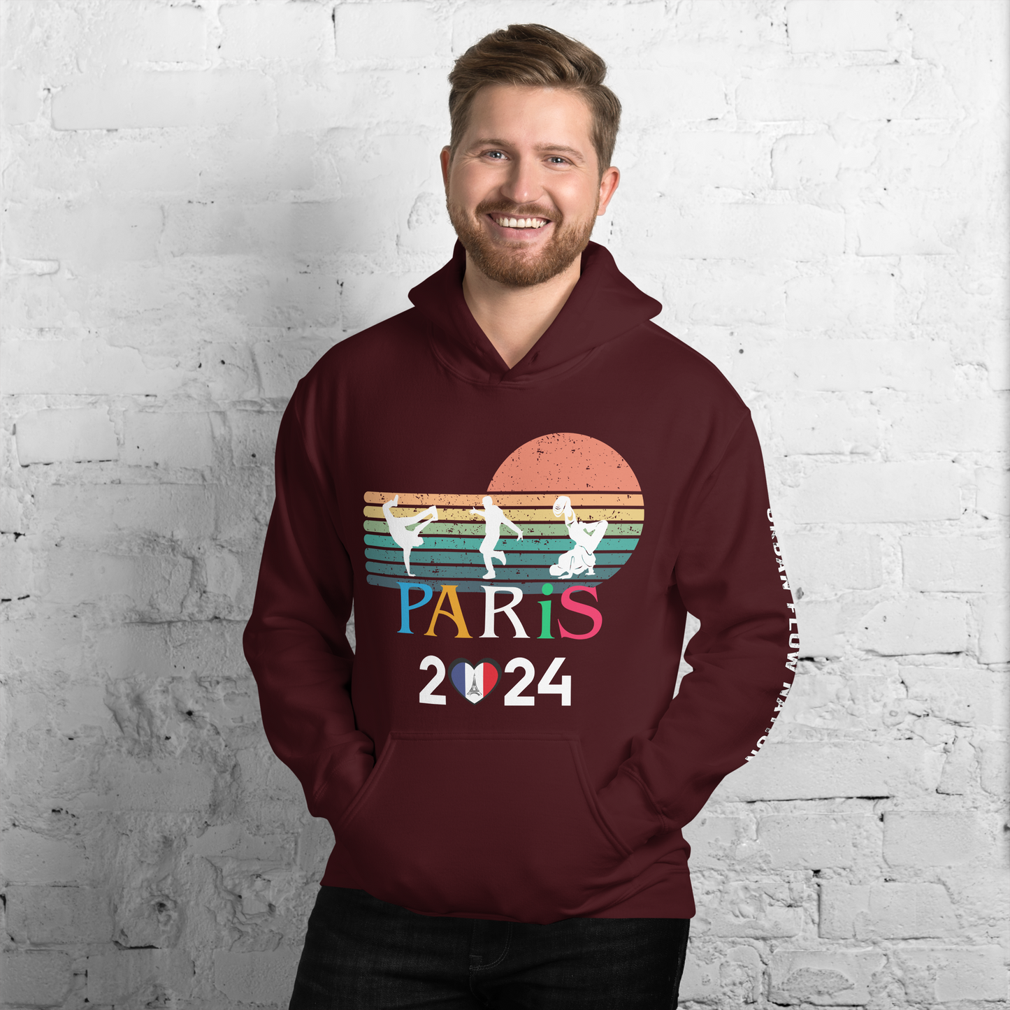 Paris Games 2024 Brake Dancing Urban Games Hoodie