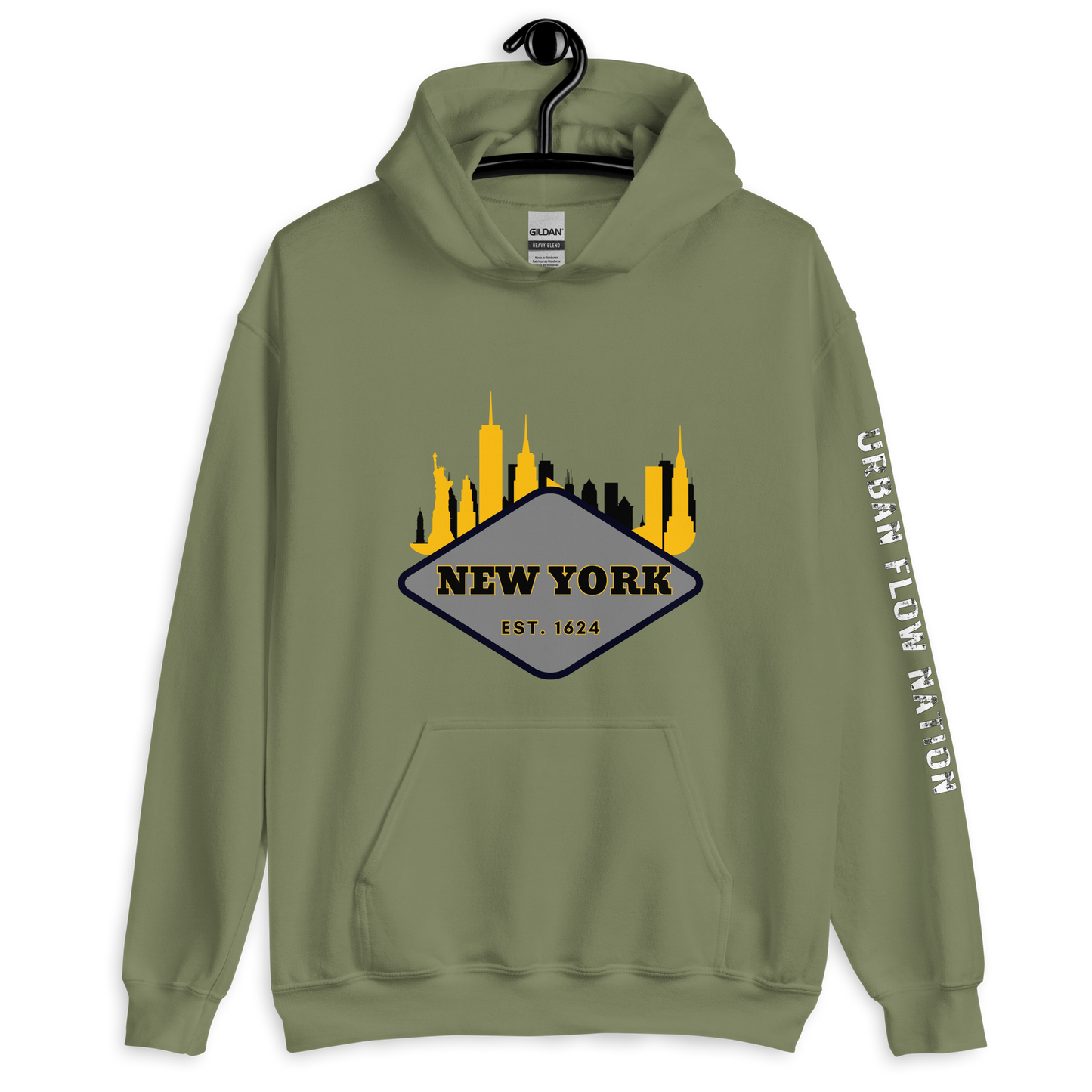 URBAN FLOW NATION, New York Collection Streetwear Hoodie