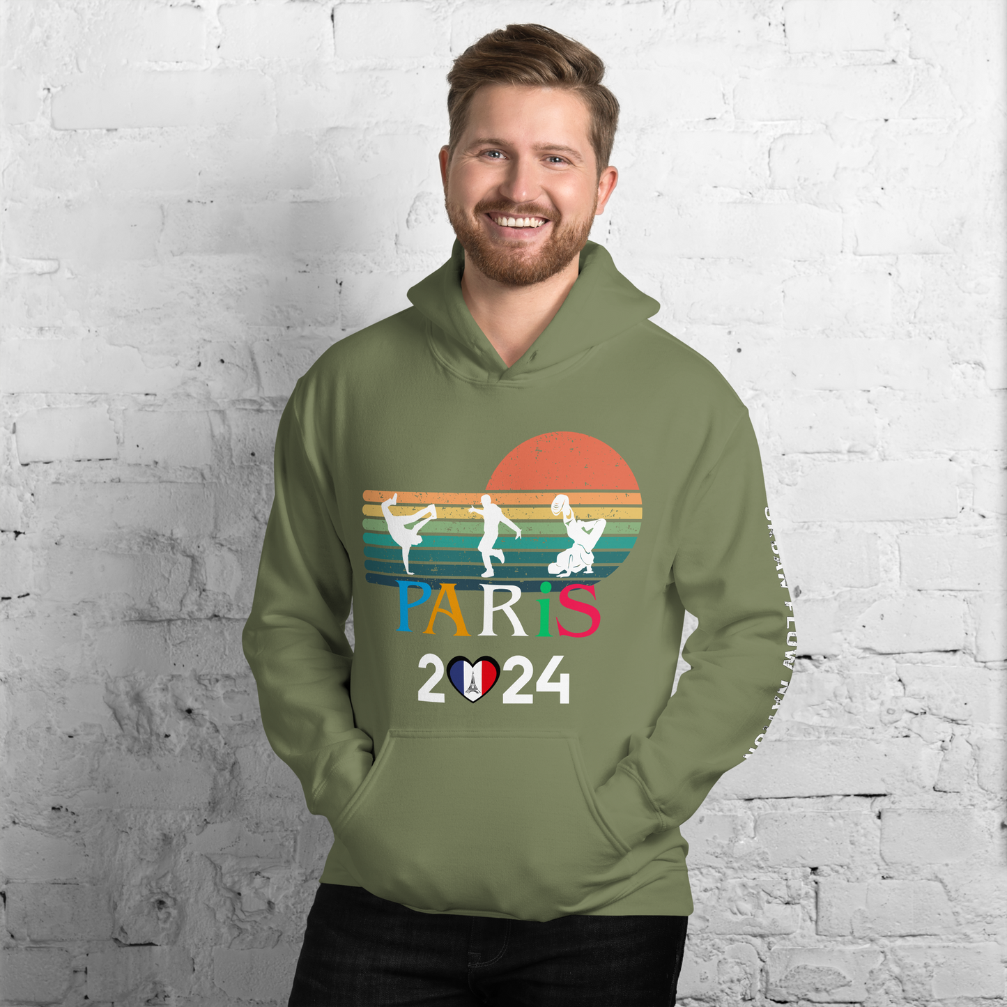 Paris Games 2024 Brake Dancing Urban Games Hoodie