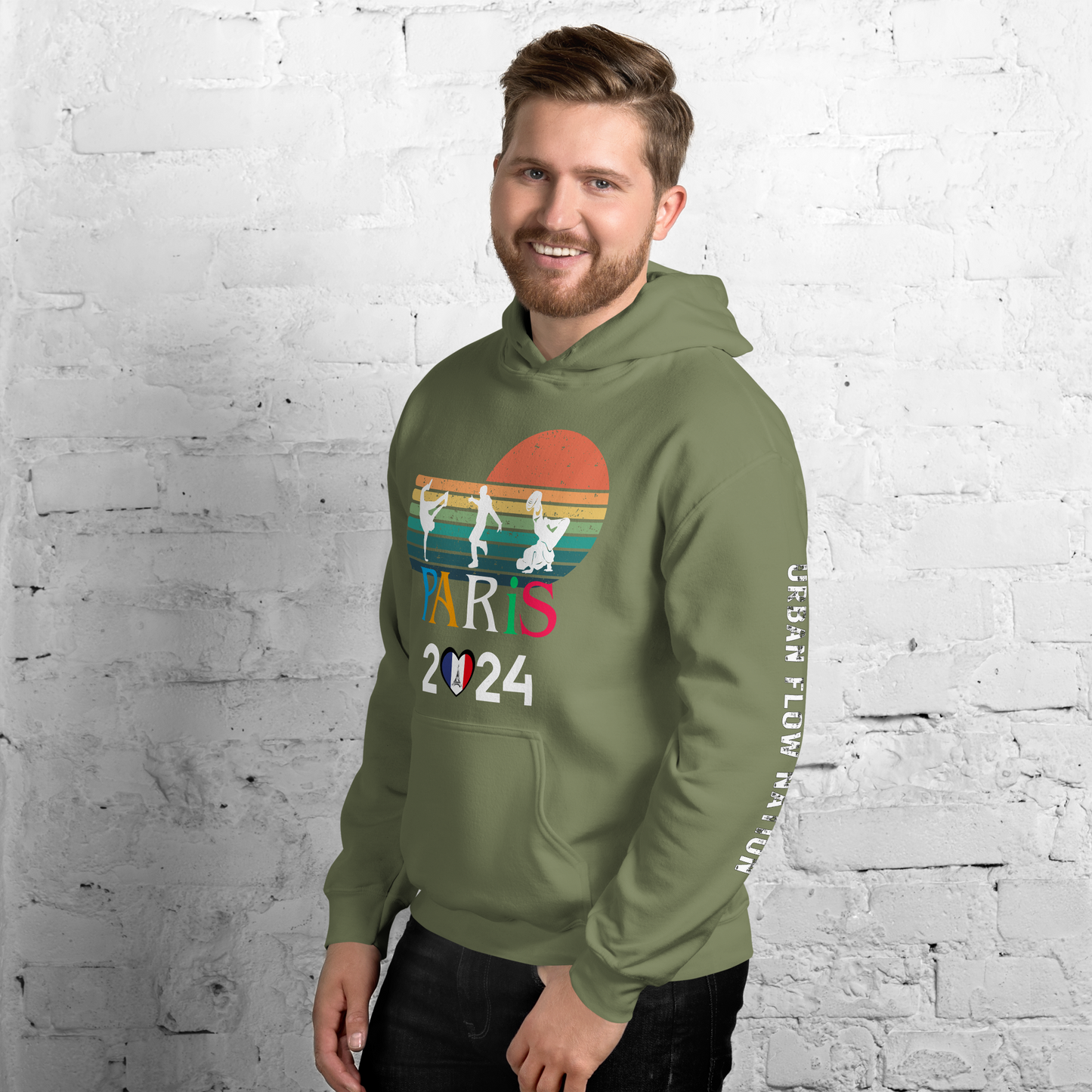 Paris Games 2024 Brake Dancing Urban Games Hoodie