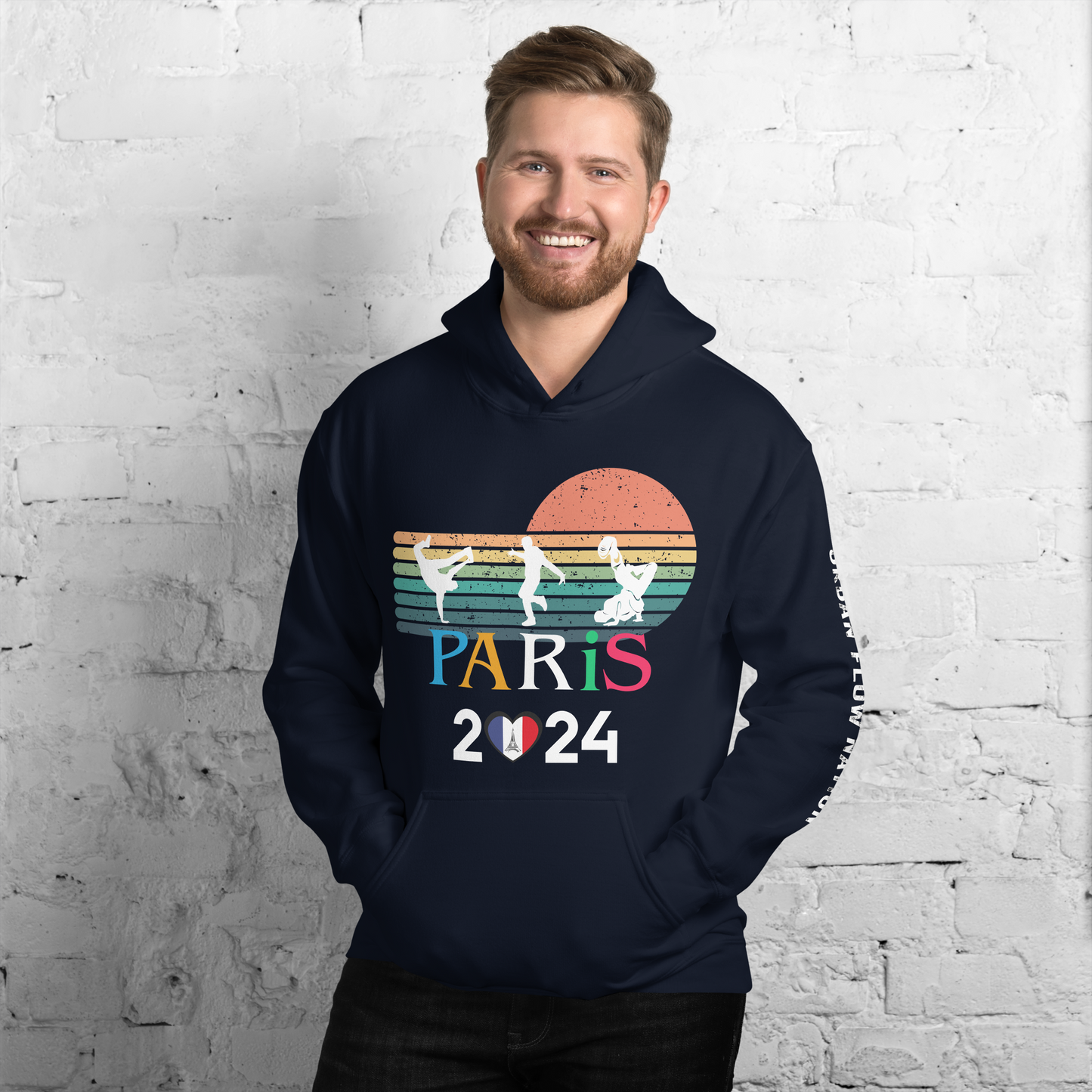 Paris Games 2024 Brake Dancing Urban Games Hoodie