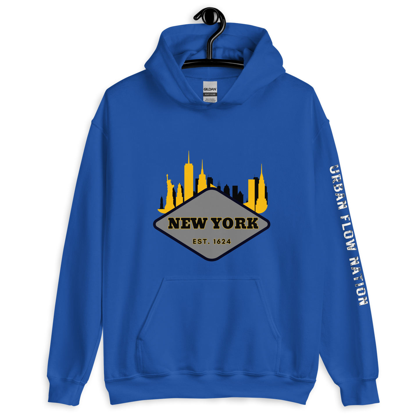 URBAN FLOW NATION, New York Collection Streetwear Hoodie