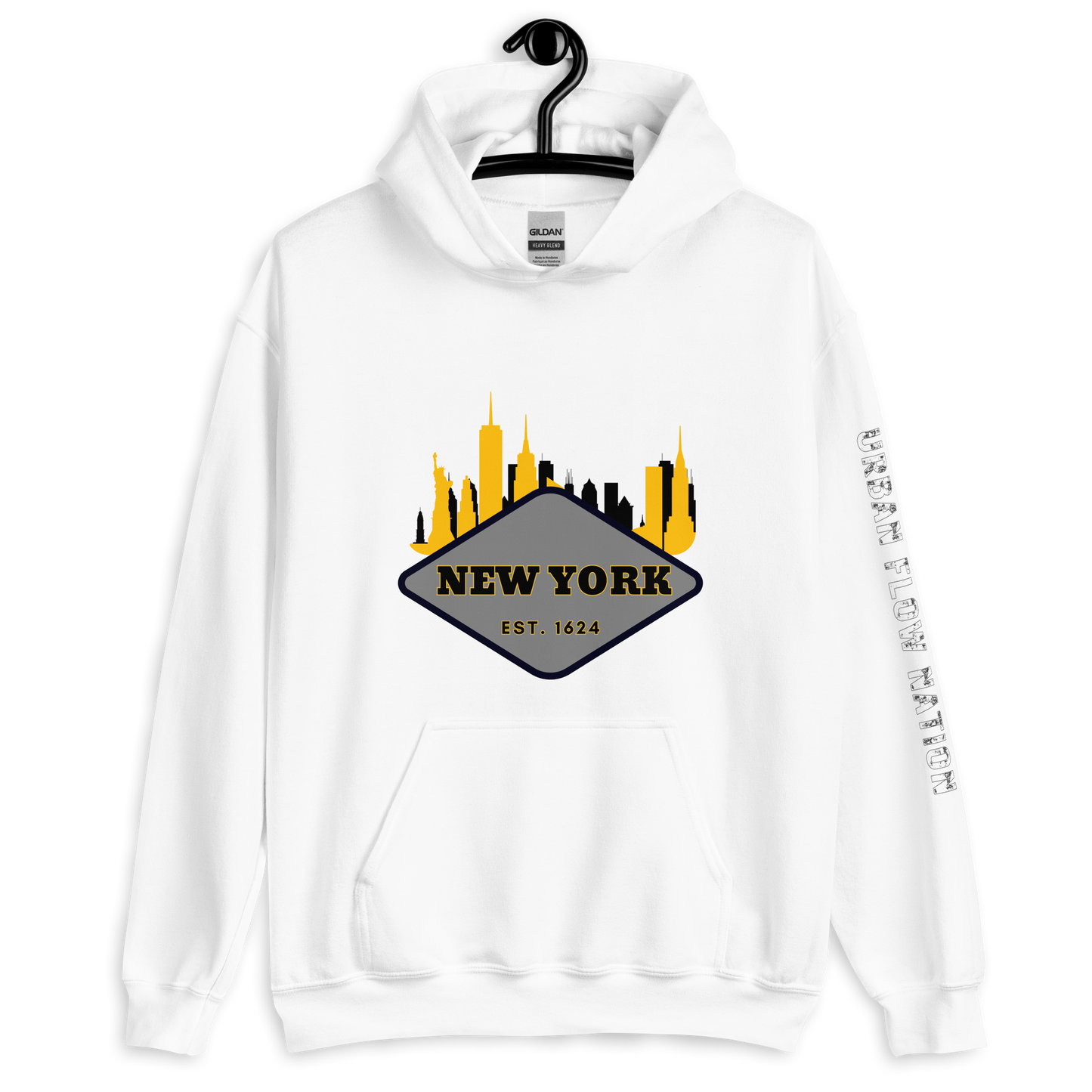 URBAN FLOW NATION, New York Collection Streetwear Hoodie