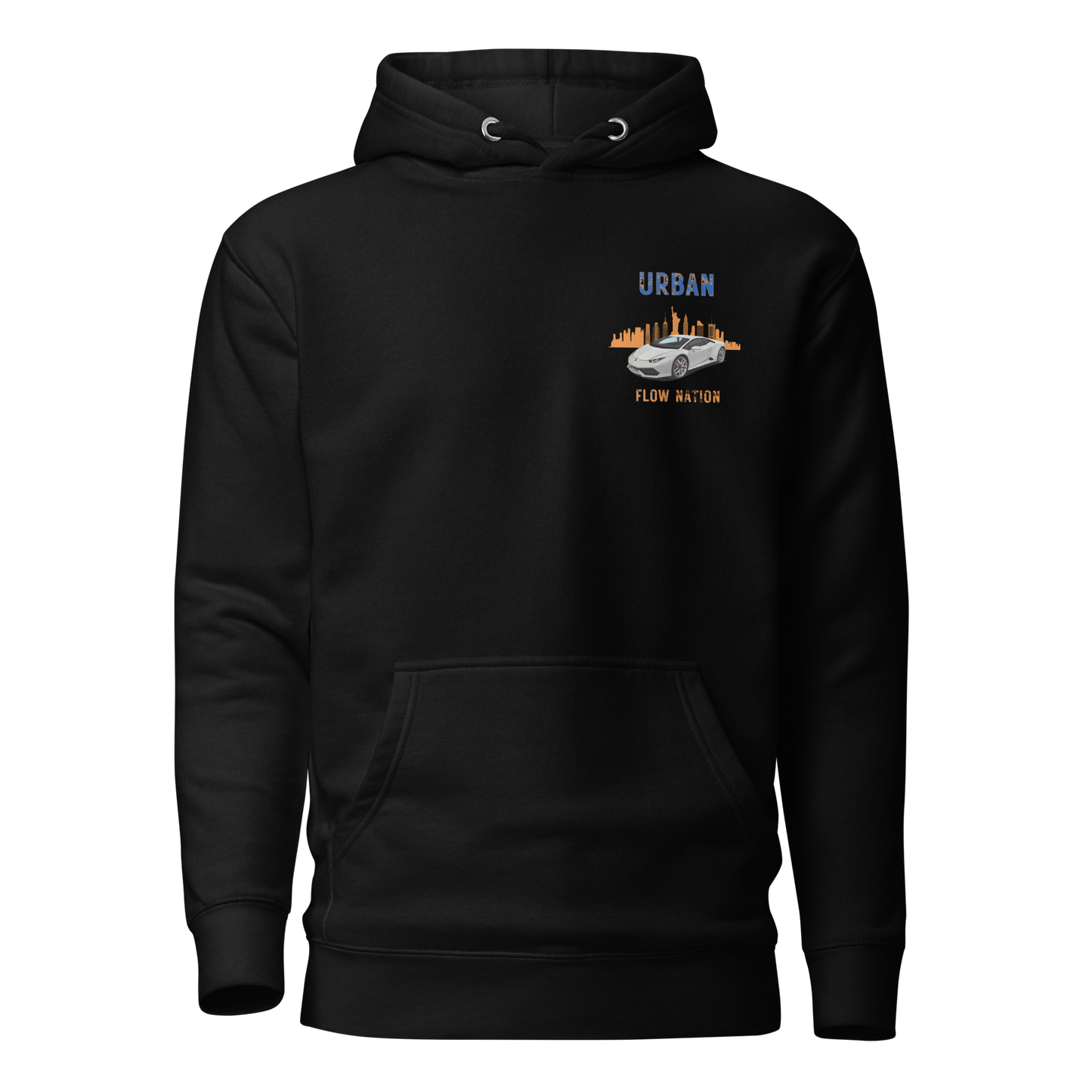 URBAN FLOW NATION, Racing Street Hoodie