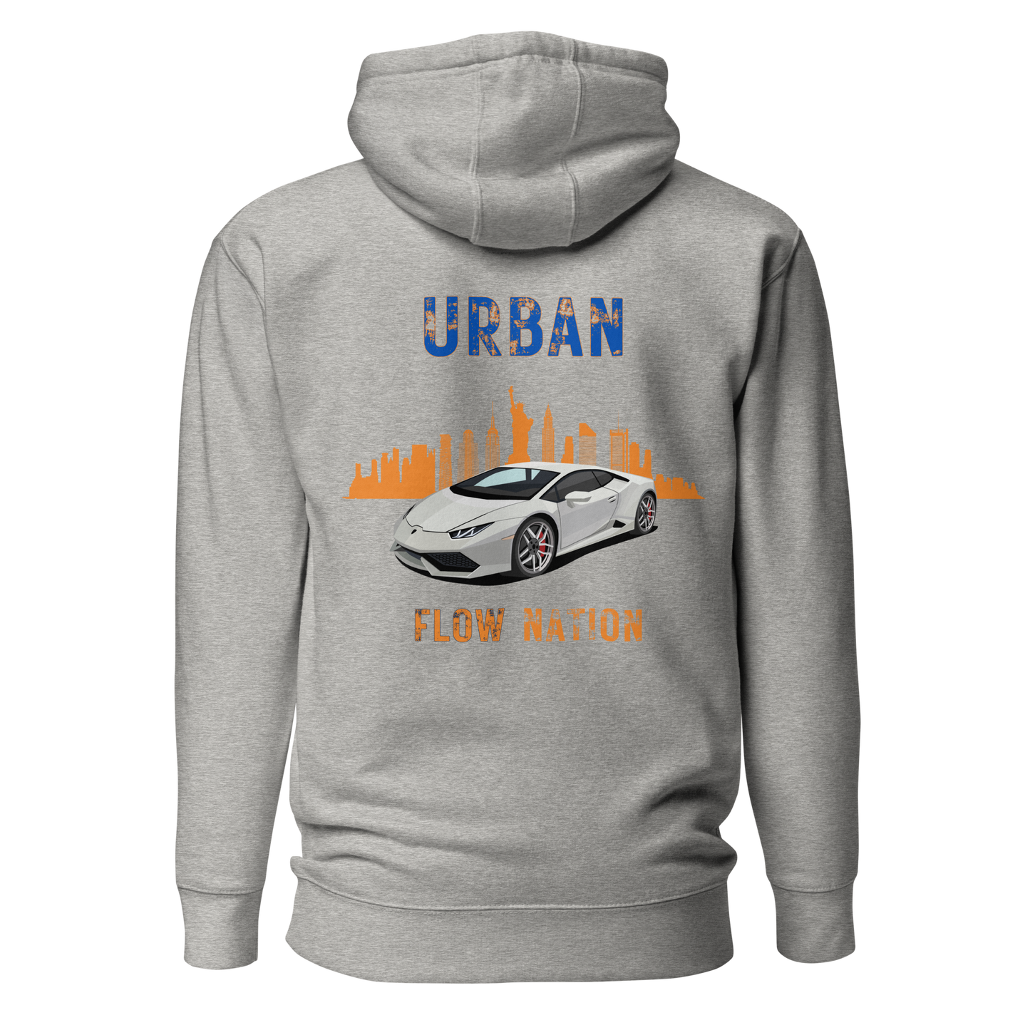 URBAN FLOW NATION, Racing Street Hoodie