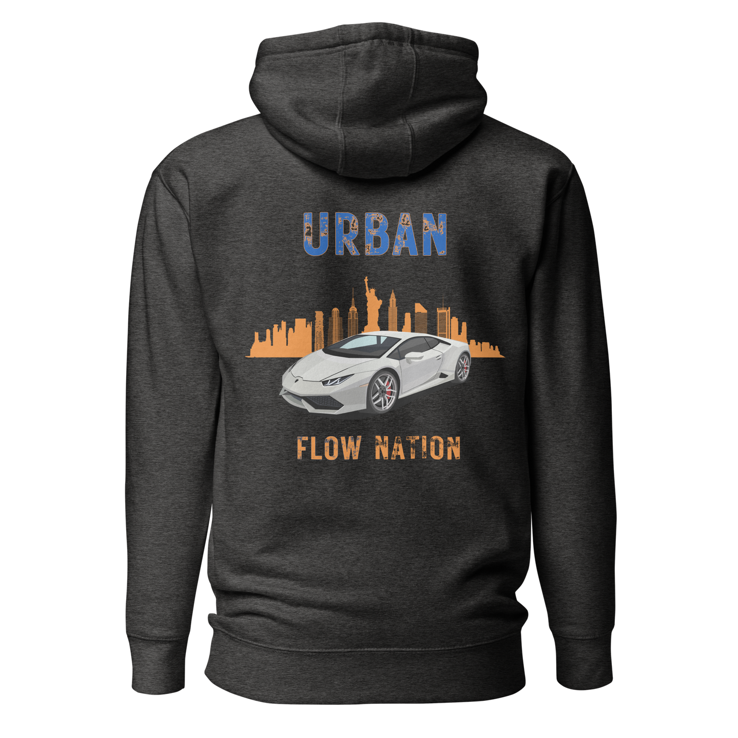 URBAN FLOW NATION, Racing Street Hoodie