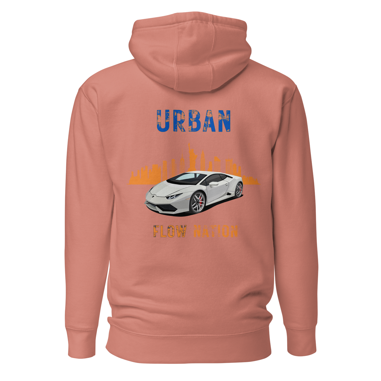 URBAN FLOW NATION, Racing Street Hoodie