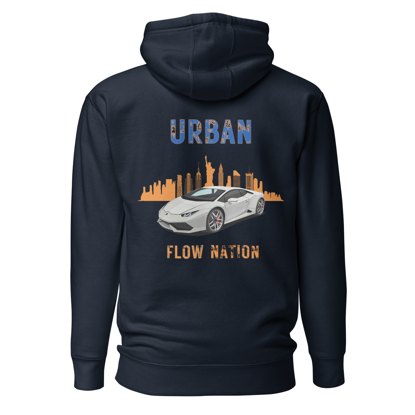 URBAN FLOW NATION, Racing Street Hoodie