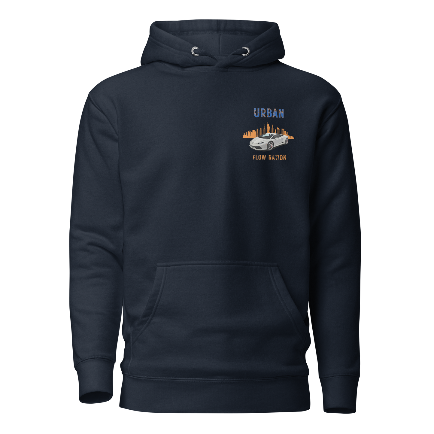 URBAN FLOW NATION, Racing Street Hoodie