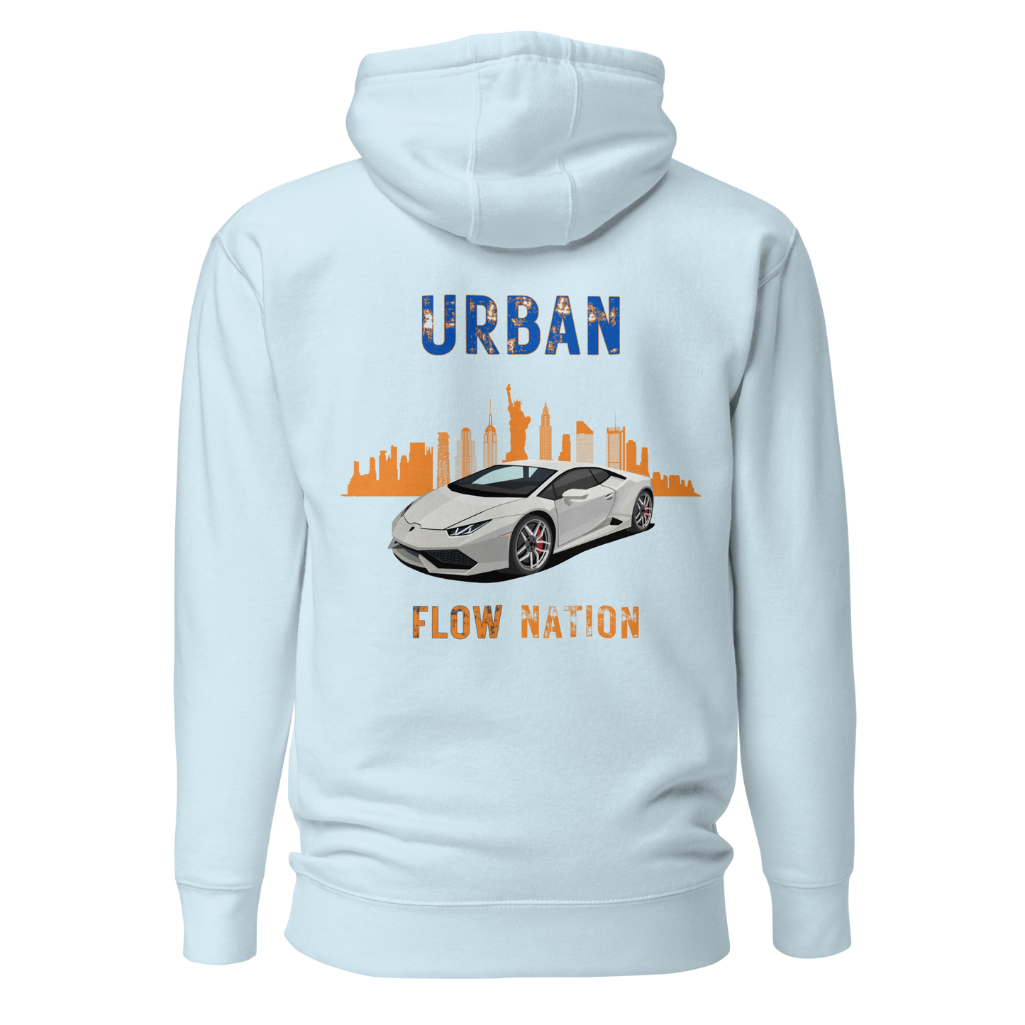 URBAN FLOW NATION, Racing Street Hoodie