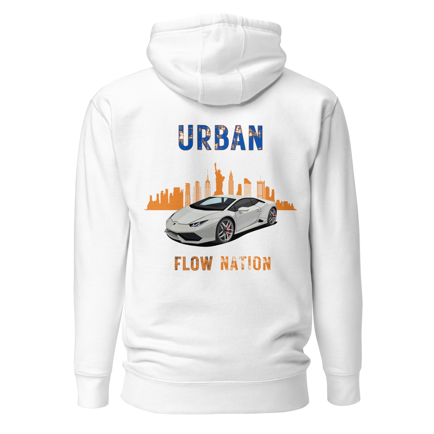 URBAN FLOW NATION, Racing Street Hoodie