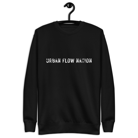 URBAN FLOW NATION, Premium Minimalist Sweatshirt