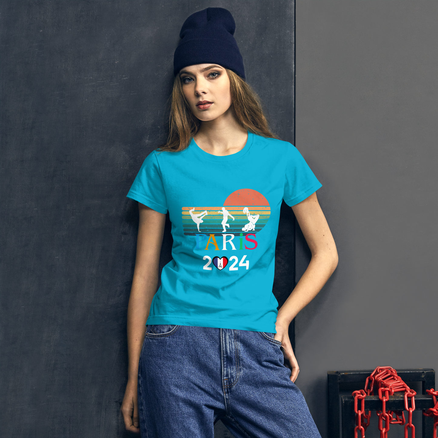 URBAN FLOW NATION, Breakdancing Paris Olympics 2024 T-shirt